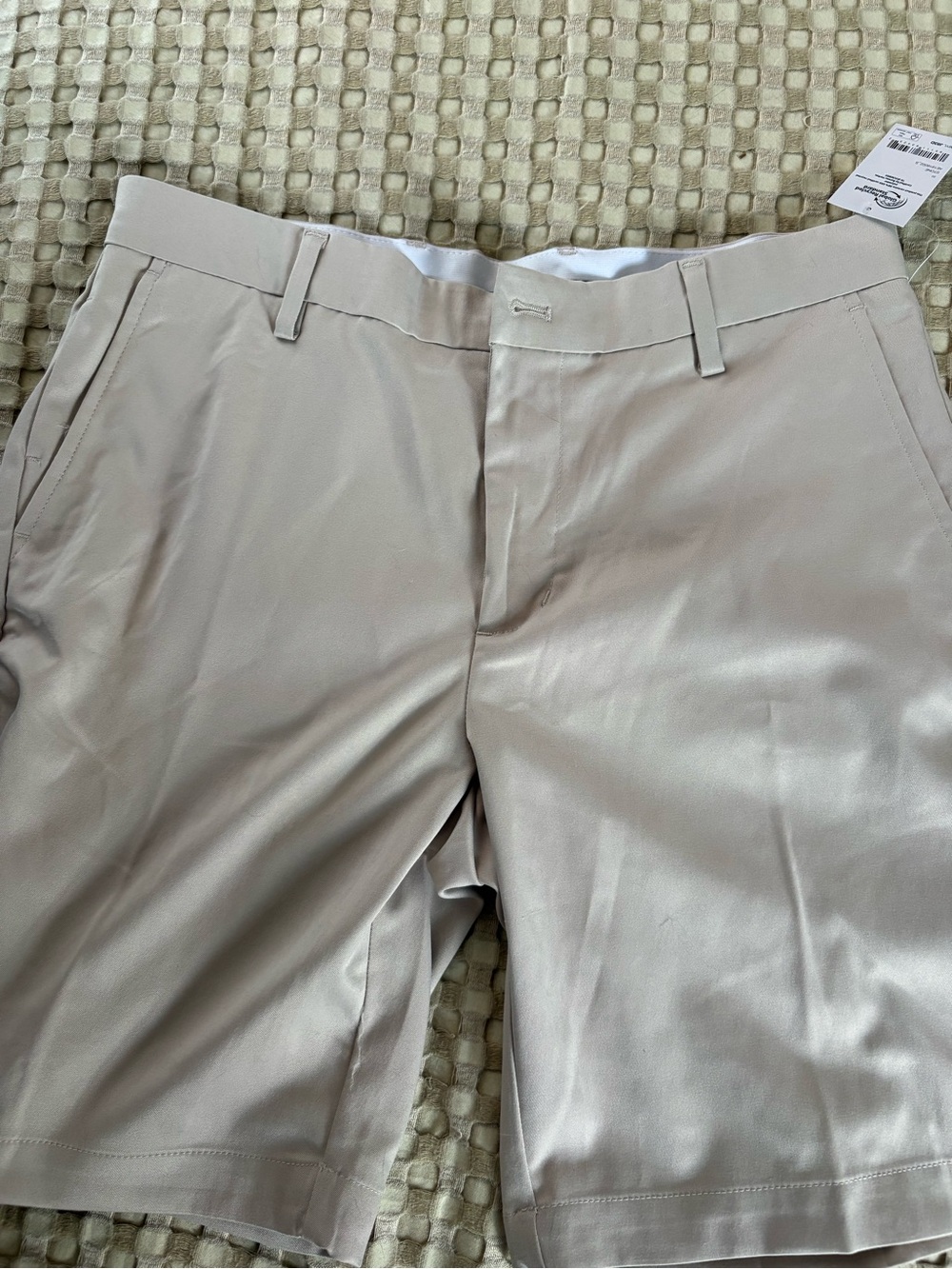Men's stone color Dress Shorts - Classic Fit